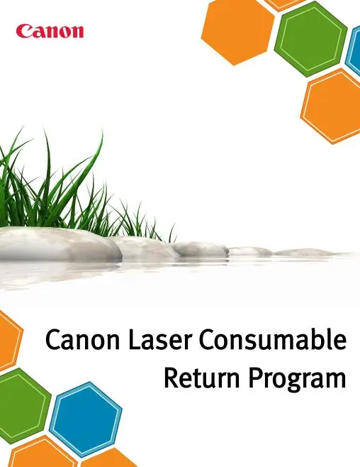 canon, laser consumable return program, NW Imaging Analysts