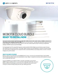 Mobotix, Cloud Bundle, Brochure, security, safety, Konica Minolta, NW Imaging Analysts