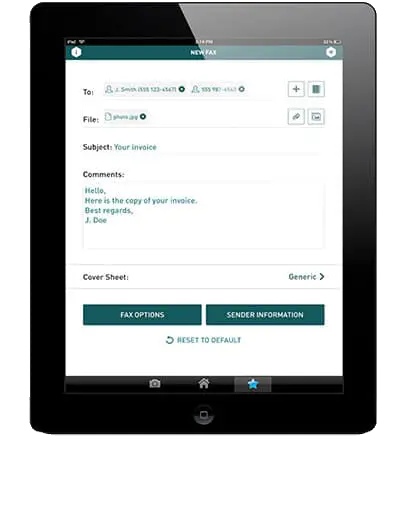 Ipad Service, XMedius Fax, NW Imaging Analysts
