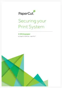 Papercut, Security, NW Imaging Analysts