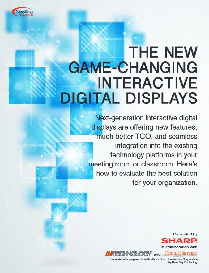 sharp, interactive displays, NW Imaging Analysts