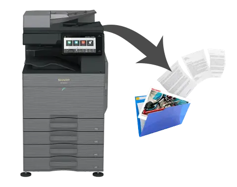 Sharp, Scan 2, Document Filing, NW Imaging Analysts