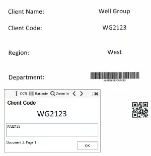 Zonal OCR Capture, Umango, NW Imaging Analysts